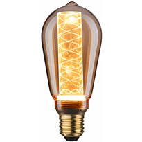LED-lamppu Paulmann Inner Glow Edition Corn Spiral, E27, 230lm, 4W, 1800K, kulta