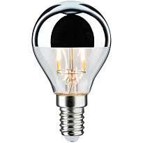 LED-pääpeililamppu Paulmann Modern Classic Edition Drop, E14, 220lm, 2.6W, 2700K, hopea