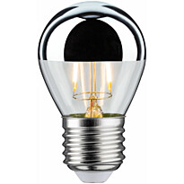 LED-pääpeililamppu Paulmann Modern Classic Edition Drop, E27, 220lm, 2.6W, 2700K, hopea