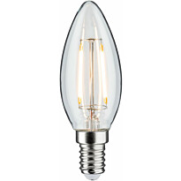 LED-kynttilälamppu Paulmann Candle, E14, 250lm, 2.6W, 2700K, filamentti, kirkas