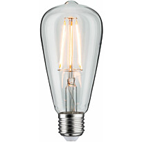 LED-filamenttilamppu Paulmann Corn, ST64, E27, 806lm, 7.5W, 2700K, himmennettävä, kirkas