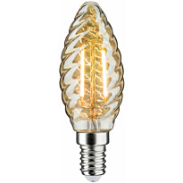 LED-kierrekynttilälamppu Paulmann Vintage Edition Candle, E14, 260lm, 2.6W, 2500K, kulta