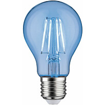 LED-filamenttilamppu Paulmann Pear, E27, 40lm, 2.2W, 1000K, sininen