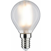 LED-filamenttilamppu Paulmann Drop, E14, 470lm, 5W, 4000K, himmennettävä, matta