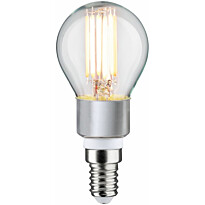 LED-filamenttilamppu Paulmann Drop, E14, 470lm, 5W, säädettävä värilämpötila, kirkas