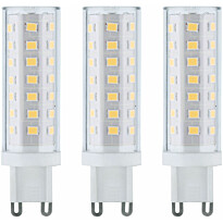 LED-pistokantalamppu Paulmann Pin Base, G9, 470lm, 5W, 4000K, kirkas, 3kpl