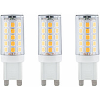 LED-pistokantalamppu Paulmann Pin Base, G9, 250lm, 2.5W, 2700K, kirkas, 3kpl
