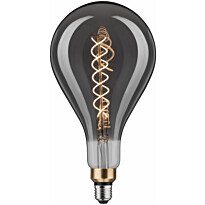 LED-filamenttilamppu Paulmann 1879 Edition BigDrop, E27, 200lm, 7W, 1800K, himmennettävä, savulasi
