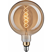 LED-filamenttilamppu Paulmann 1879 Edition BigGlobe, E27, 400lm, 7W, 1800K, himmennettävä, kulta