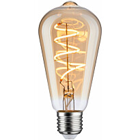LED-lamppu Paulmann Vintage Edition Corn, ST64, E27, 250lm, 5W, 1800K, himmennettävä, kulta
