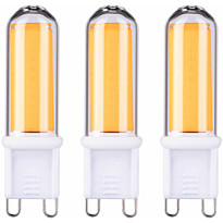 LED-pistokantalamppu Paulmann Pin Base, G9, 470lm, 4.6W, 2700K, kirkas, 3kpl