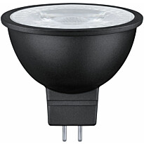 LED-kohdelamppu Paulmann 12V, GU5.3, 445lm, 6W, 3000K, himmennettävä, mattamusta