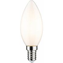 LED-kynttilälamppu Paulmann Classic Candle, E14, 470lm, 4.5W, 2700K, himmennettävä, opaali