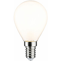 LED-lamppu Paulmann Classic Drop, E14, 470lm, 4.5W, 2700K, himmennettävä, opaali