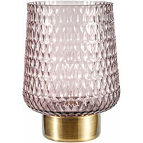 Pöytävalaisin Paulmann Pauleen Sparkling Glamour, E27, 2700K, ruskea/messinki