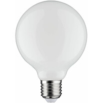 LED-älylamppu Paulmann Smart Home Zigbee Pear Globe, E27, 806lm, 7W, säädettävä värilämpötila, himmennettävä, opaali