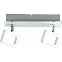 Spottivalaisin Paulmann Frame, 3000K, 2-osainen, mattavalkoinen/kromi