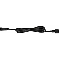 Jatkokaapeli Paulmann SimpLED ulkokäyttöön IP44 2.5m DC 24V musta