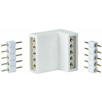 Kulmaliitin Paulmann MaxLED, 17x16mm, max.144W, valkoinen