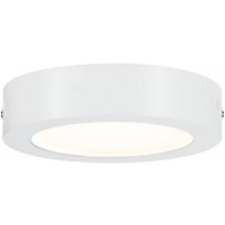 LED-kattovalaisin Paulmann Lunar, 3000K, Ø170mm, valkoinen