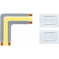 LED-valonauha Paulmann MaxLED 1000 Full-Line COB, kulmaosa, 0.6W, 2133lm/m, 800LEDs/m, 6500K