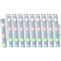 LED-valonauha Paulmann MaxLED 250, Smart Home Zigbee 3.0, aloituspakkaus, 3m, IP44, 15W, 180lm/m, 30LEDs/m, RGBW+, 36VA