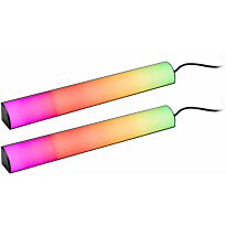 LED-valopalkki Paulmann EntertainLED, 2 kpl, 30.5cm, 2x0,6W, 2x24lm, RGB