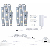 LED-valonauha Paulmann MaxLED 250 Night Comfort, 1m, IP44, 2x4W, 300lm/m, 60LEDs/m, 2700K, 24VA