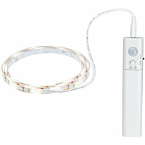 LED-valonauha Paulmann, paristokäyttöinen, 1m, 2W, 156lm/m, 3000K, liiketunnistin