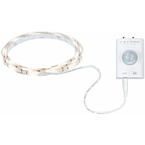 LED-valonauha Paulmann, paristokäyttöinen, 1m, 1.4W, 140lm/m, 3000K, liiketunnistin