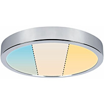 LED-paneeli Paulmann Aviar, IP44, 30cm, 18W, 1800lm, säädettävä värilämopötila, kromi