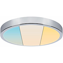 LED-paneeli Paulmann Aviar, IP44, 36cm, 24W, 2200lm, säädettävä värilämpötila, kromi