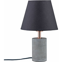 Pöytävalaisin Paulmann Neordic Tem, E27, max.20W, harmaa