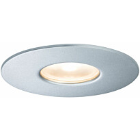 LED-alasvalo Paulmann House, IP44, 95mm, 3000K, 4.4W, 410lm, hopea