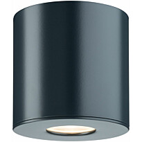 LED-kattovalaisin Paulmann House, IP44, 95mm, 3000K, 4.4W, 410lm, antrasiitti