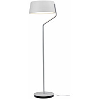 LED-lattiavalaisin Paulmann Belaja, 2700K, himmennettävä, valkoinen/mattakromi