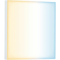 LED-paneeli Paulmann Velora, Smart Home Zigbee 3.0, 22.5x22.5cm, 8.5W, säädettävä värilämpötila, himmennettävä, mattavalkoinen