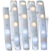 LED-valonauha Paulmann MaxLED 250, aloituspakkaus, IP44, 230lm/m, säädettävä värilämpötila, 24VA, eri kokoja