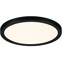 Upotettava LED-paneeli Paulmann VariFit Areo, IP44, Ø175mm, 13W, 3000K, himmennettävä, musta