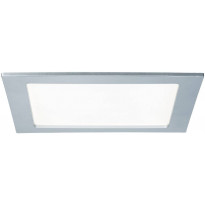 LED-kattovalaisin Paulmann Angular, 220x220mm, 4000K, mattakromi