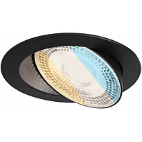 LED-alasvalo Paulmann Aumus Ø105mm upotettava 90° 5W 700lm himmennettävä 2700-6500K