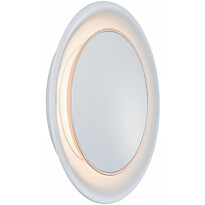 Upotettava LED-seinävalaisin Paulmann Neordic, Ø123mm, 2W, 30lm, 2700K, mattavalkoinen
