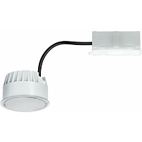 LED-alasvalo Paulmann Base Coin, 51mm, 5W, 370lm, 3000K, himmennettävä, opaali