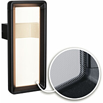LED-ulkoseinävalaisin Paulmann Reana 176x107mm 3000K 2x3W 2x130lm hämäräohjattu liiketunnistin HF antrasiitti