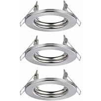 Upotettava valaisin Paulmann, 3kpl, Ø80mm, GU10, max.3x10W, himmennettävä, eri värejä