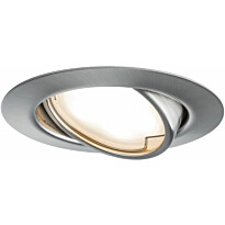 Upotettava LED-valaisin Paulmann Base Coin, Ø90mm, 5W, 370lm, 3000K, eri värejä