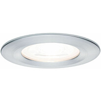 Upotettava LED-valaisin Paulmann Nova Rigid, IP44, Ø78mm, GU10, 6.5W, 460lm, 2700K, eri värejä