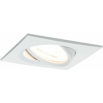 Upotettava LED-valaisin Paulmann Nova, 84x84mm, GU10, 6.5W, 460lm, 2700K, himmennettävä, eri värejä