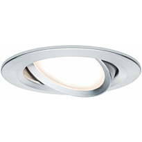 Upotettava LED-valaisin Paulmann Nova Coin, Ø84mm, 6W, 470lm, 2700K, himmennettävä, eri värejä