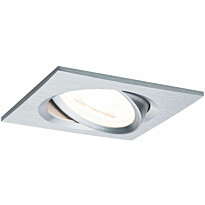 Upotettava LED-valaisin Paulmann Nova Coin, 84x84mm, 6W, 470lm, 2700K, himmennettävä, eri värejä